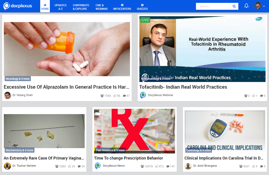 Docplexus Homepage World diabetes Day(Case study)